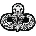 Army Para Wing Master with Star and Wreath Patch 