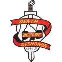USMC Death Before Dishonor Large Patch