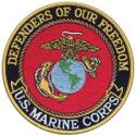 Defenders Of Our Freedom US Marine Corps Patch 