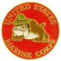USMC Devil Dog Pin 