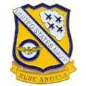 Blue Angels Logo 40th Anniversary Pin