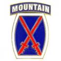 Tenth Mountain Division Pin