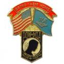 Connecticut POW MIA Flag Pin