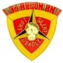 3rd Recon Battalion 3rd Marines Pin