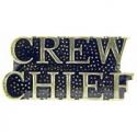 Air Force Script Crew Chief Pin