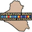 Operation Iraqi Freedom Veteran Large Patch