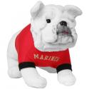MARINES Embroidered Red Shirt Bulldog