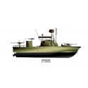 Patrol Boat River PBR (Color) Decal 