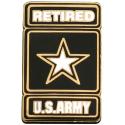 US Army Star Retired Lapel Pin 
