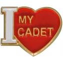I (Heart) My Cadet Pin 