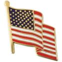 USA Wavy Flag Lapel Pin 