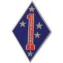 1st Marine Division Lapel Pin 