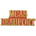 Marine MCAS BEAUFORT Letters Only Pin 