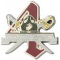 Fourth Recruit Training Battalion Logo on 1" Lapel Pin