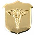 Navy Corpsman Pin Gold Only