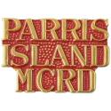 Marine PARRIS ISLAND MCRD Letters Only Pin 