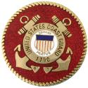 US Coast Guard Crest Large Pin 