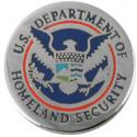 Coast Guard Homeland Security Round Pin 