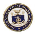 United States Coast Guard Academy Round Pin 