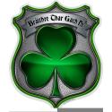 IRISH BADGE OF HONOR DECAL