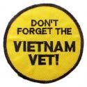 Don't Forget the Vietnam Vet Patch