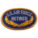 Air Force Retired Patch oval