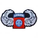 Army 82nd Airborne Division with Wings Patch