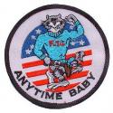Navy Tomcat/Anytime Patch
