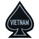 Vietnam Spade Patch Black
