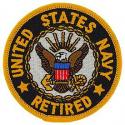 Navy Retired Logo Patch