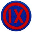 Army 9th CORPS Patch