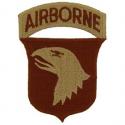 Army 101st Airborne Division Patch Tan