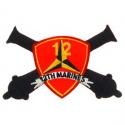 12th Marines Patch