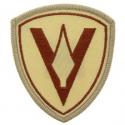 USMC 5th Division Patch Tan