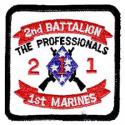 USMC Battalion 1st Marines Patch