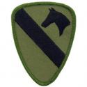Army 1st Cavalry Division Patch OD