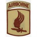 Army 173rd Airborne Bde Patch Tan