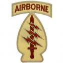 Army Special Forces Airborne Patch Tan