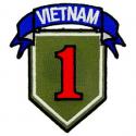 1st Division Vietnam Patch