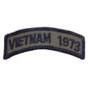 Vietnam 1973 Tab Patch