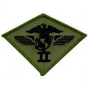 USMC 2nd Airwing Patch OD