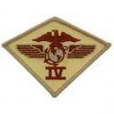 USMC 4th Airwing Patch Tan