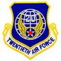 20th Air Force Patch
