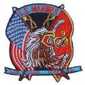 USMC These Colors Never Run Patch