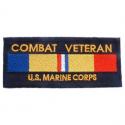 USMC Combat Veteran Hat Patch