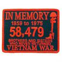 Vietnam In Memory Patch