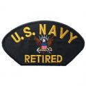 US Navy Retired Navy Hat Patch