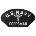 Navy Corpsman Navy Hat Patch
