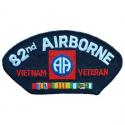 Army 82nd Airborne Division Vietnam Veteran Hat Patch