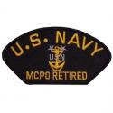 MCPO Retired Navy Hat Patch